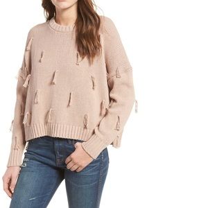 Madewell Tassel Sweater Size Small